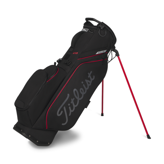 Players S4 StaDry Stand bag Black/Red/Graphite
