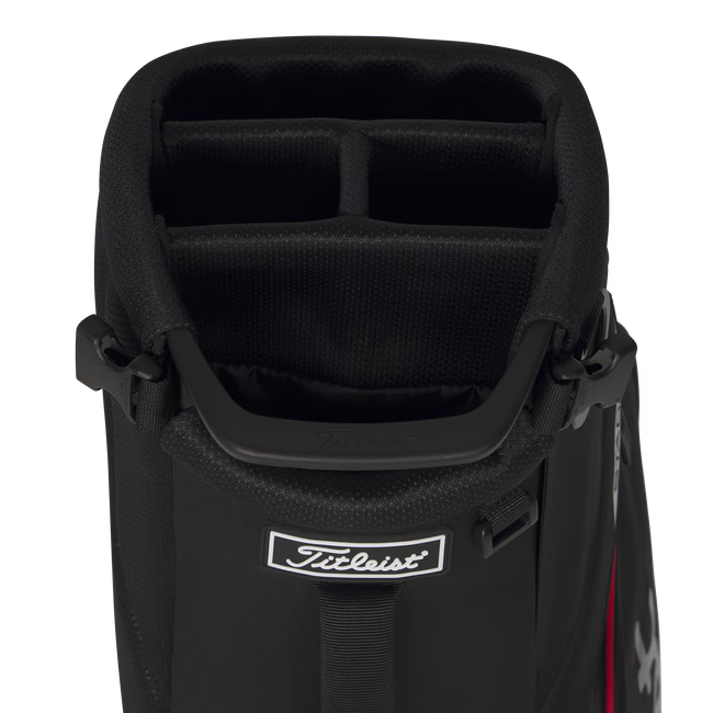 Players S4 StaDry Stand bag Black/Red/Graphite