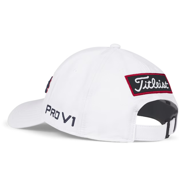 Titleist Tour Performance Cap White/Red/Navy