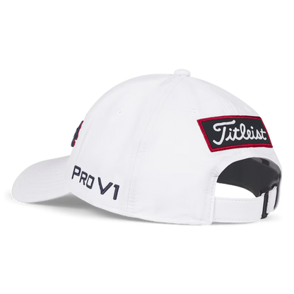 Titleist Tour Performance Cap White/Red/Navy