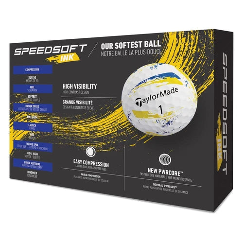 Speedsoft Ink Yellow/Blue 1 Dozen