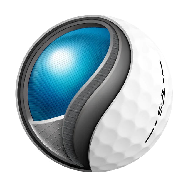 TP5 24 White Golf Balls -  1 dozen