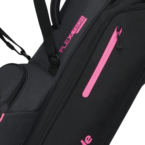 Flex Tech Golf Bag Black/Neon Pink
