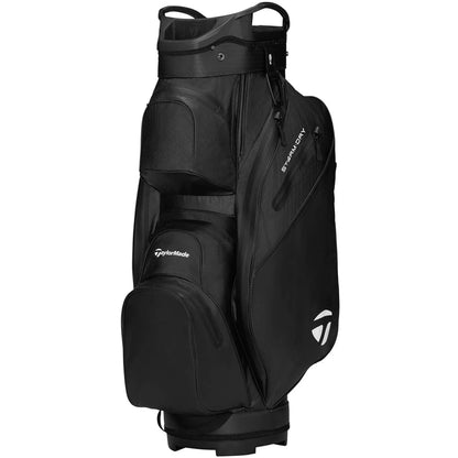 TaylorMade Storm Dry Waterproof Cart Bag - Black