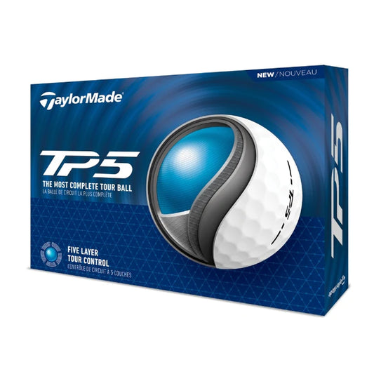 TP5 24 White Golf Balls -  1 dozen