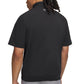 UA Drive Wind Short Sleeve 1/2 Zip Golf Jacket - Black