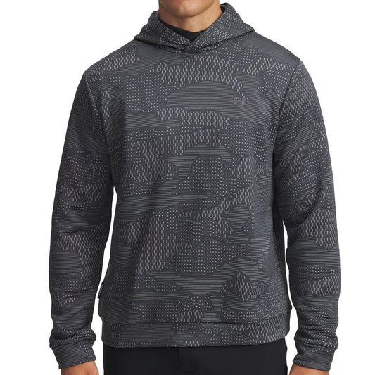 UA Drive Midlayer Jacquard Hoodie - Castlerock / Steel