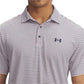 UA Playoff 3.0 Stripe Polo - Pink/Navy