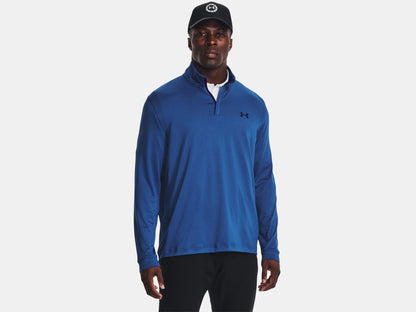 Playoff 1/4 Zip Blue Mirage