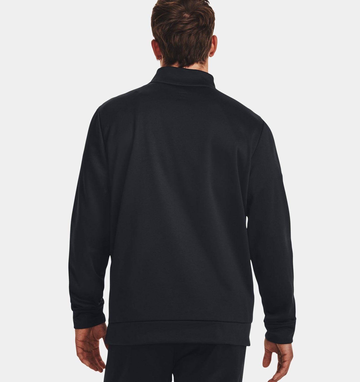 UA Armour Fleece 1/4 Zip Black