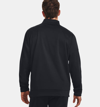 UA Armour Fleece 1/4 Zip Black