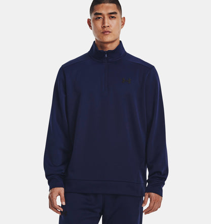 UA Armour Fleece 1/4 Zip Academy Navy