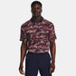 UA Iso-Chill Edge Polo Midnight Navy/Venom Red