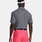 UA playoff 3.0 Stripe Polo Midnight Navy/White