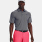 UA playoff 3.0 Stripe Polo Midnight Navy/White