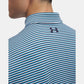 Under Armour UA Playoff 3.0 Stripe Polo Ester Blue