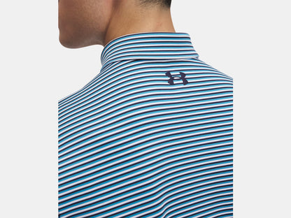 Under Armour UA Playoff 3.0 Stripe Polo Ester Blue