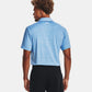 UA Playoff 3.0 Printed Polo White/Cosmic Blue