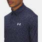 UA Playoff Printed Polo Midnight Navy/Downpour Grey