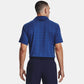 UA Playoff 3.0 Printed Polo Blue Mirage