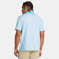 UA Playoff 3.0 Printed Polo Sky Blue