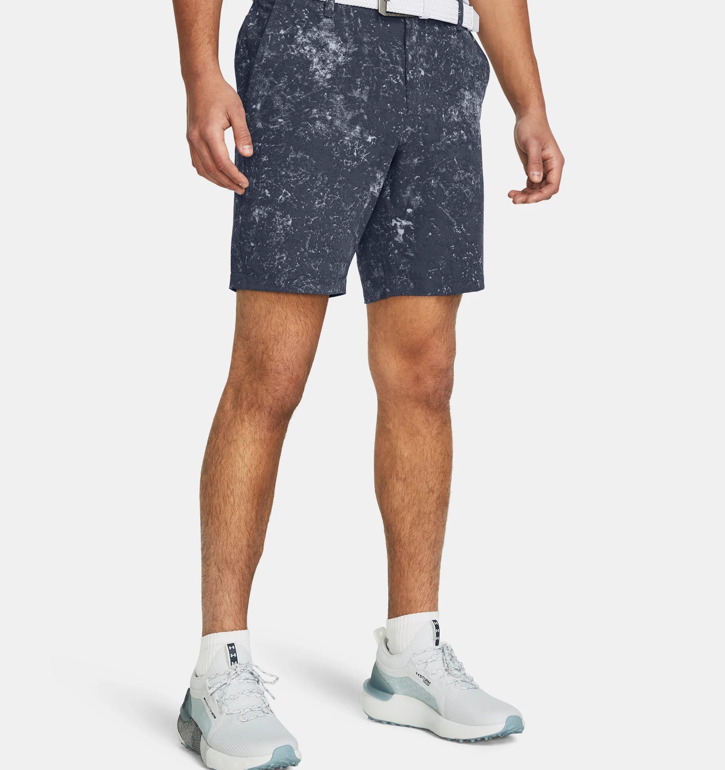 Under Armour Drive Taper Printed Short Downpour Grey