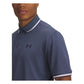 UA Playoff 3.0 Rib Polo Grey/Pink/Navy