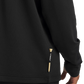 UA Drive Lightweight 1/2 Zip Golf Top - Black