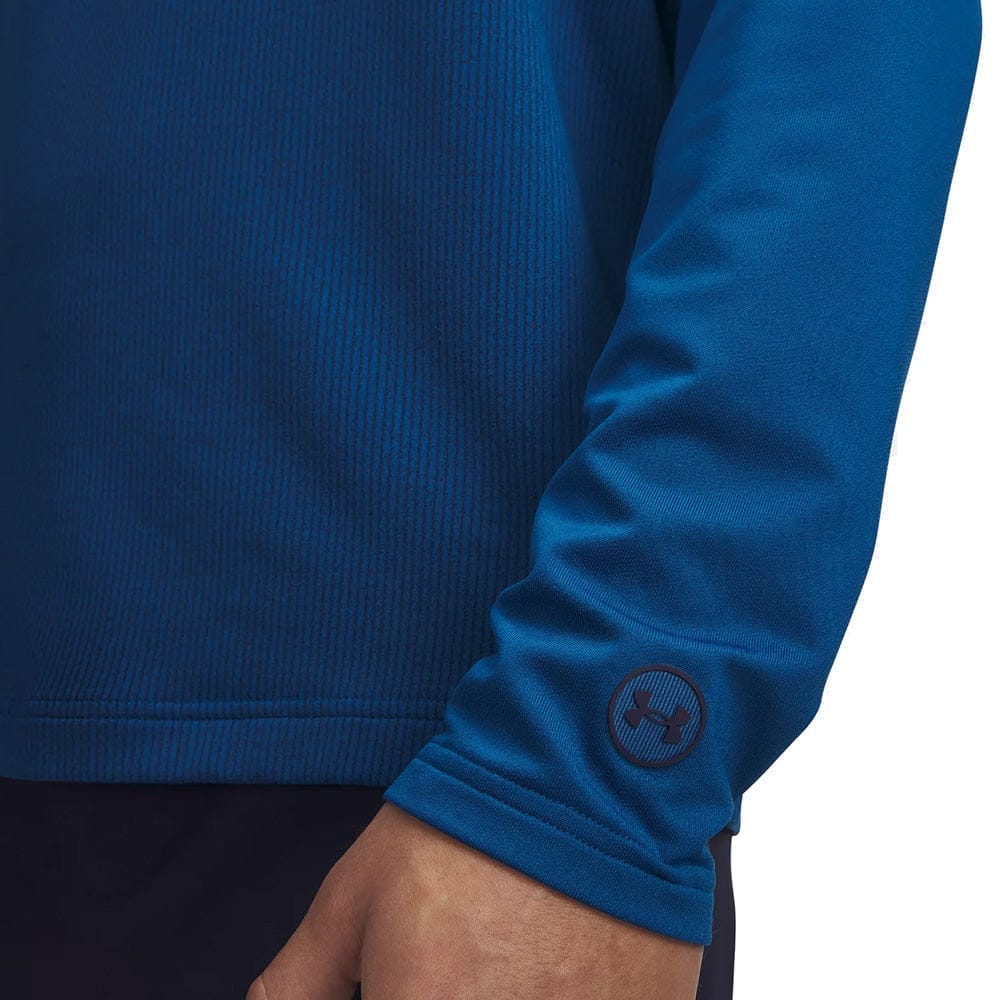 UA Drive Lightweight 1/2 Zip Golf Top - Varsity Blue