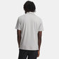 UA T2G Printed Polo Shirt - Titanium / White