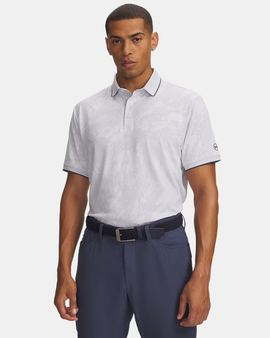 ArmourDry Jacquard Polo Grey