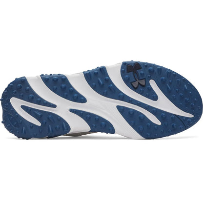 UA Halo Tour Waterproof Spikeless Shoes - White/White/Metallic Silver