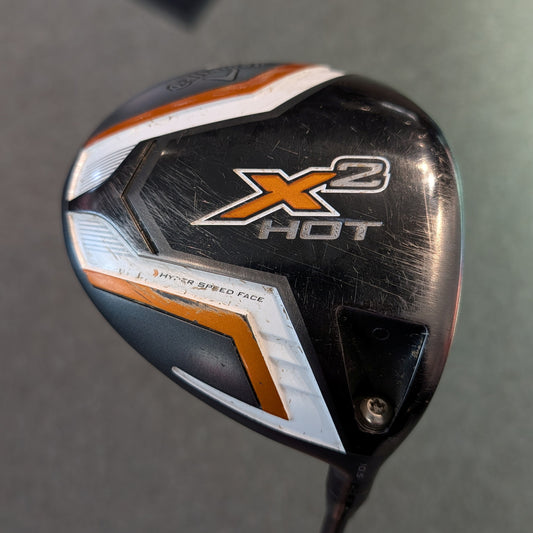 Callaway X2 HOT Driver 10.5deg, Tour Aldila 55 Stiff No Headcover