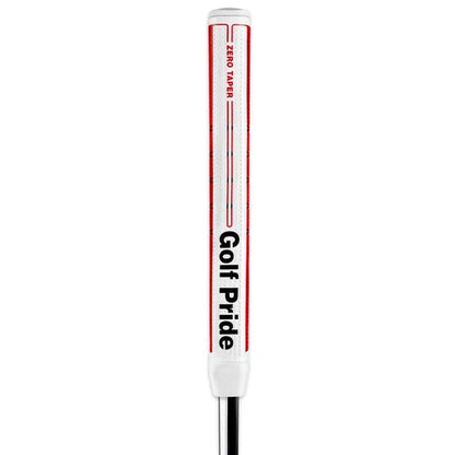 Zero Taper Putter Grip - Straight Medium - Red/White