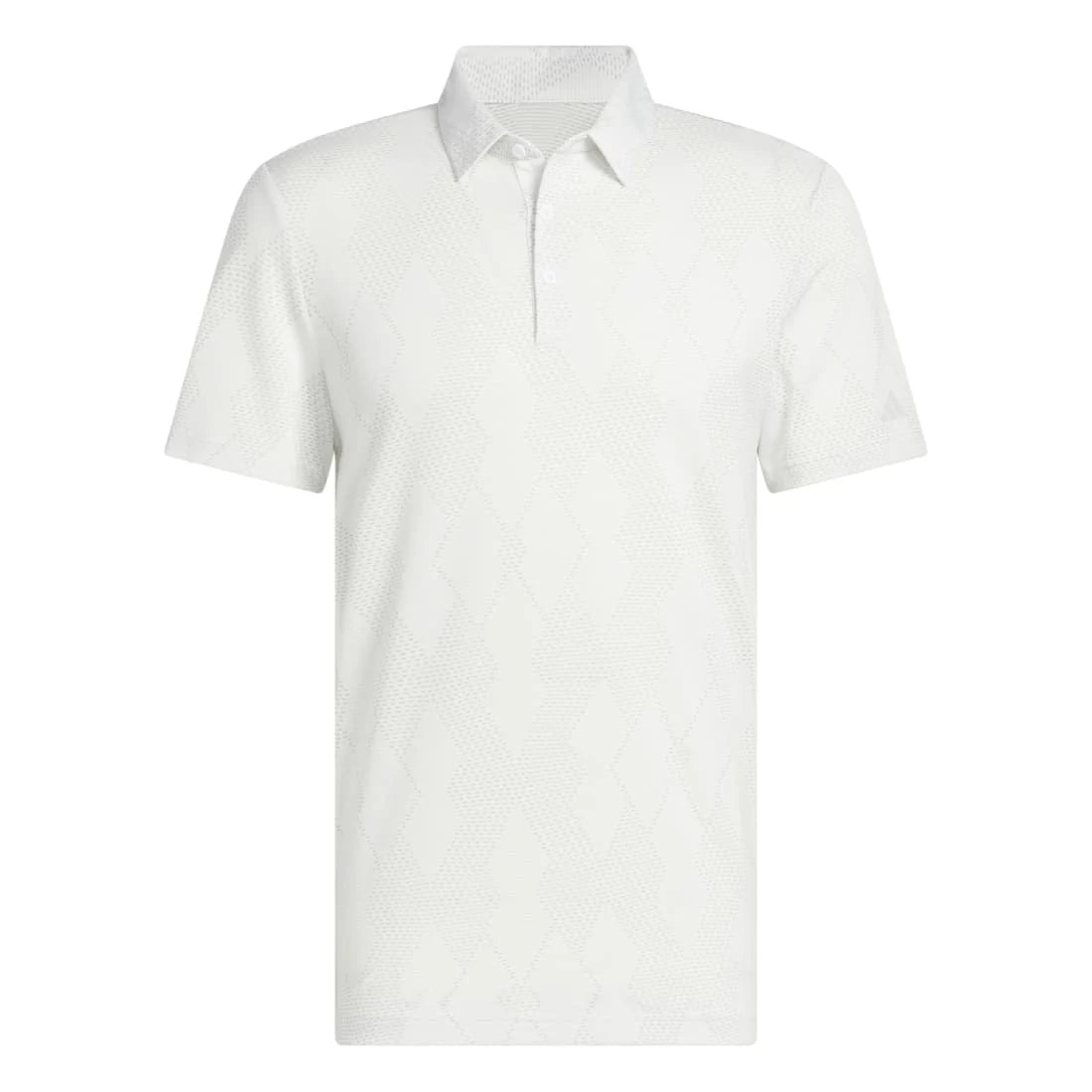 adidas Ultimate365 Micro Texture Golf Polo Shirt - White
