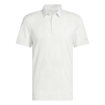 adidas Ultimate365 Micro Texture Golf Polo Shirt - White