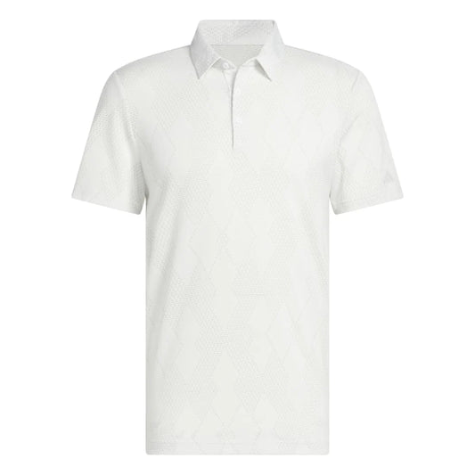 adidas Ultimate365 Micro Texture Golf Polo Shirt - White