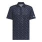 adidas Ultimate365 Printed Mesh Golf Polo Shirt - Navy