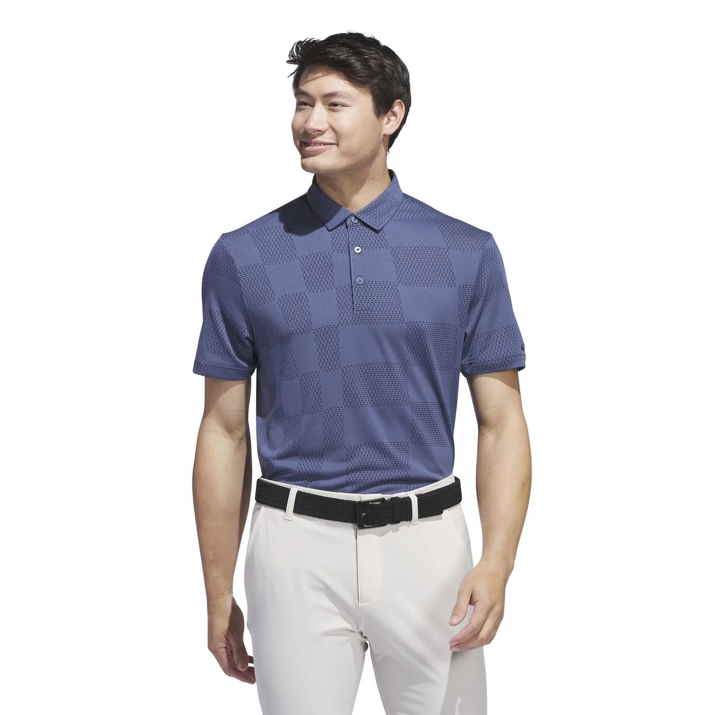 TEXTURED POLO - Preloved Ink