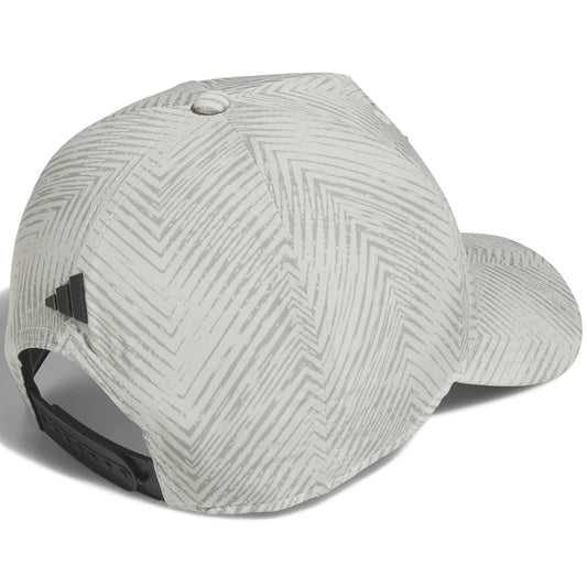 TOUR 3 STRIPE CAP - Silver Pebble