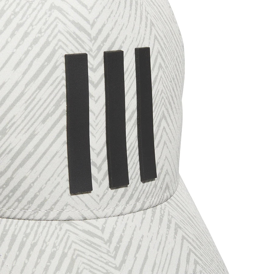 TOUR 3 STRIPE CAP - Silver Pebble