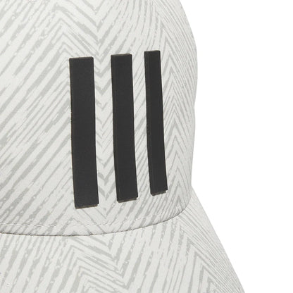 TOUR 3 STRIPE CAP - Silver Pebble