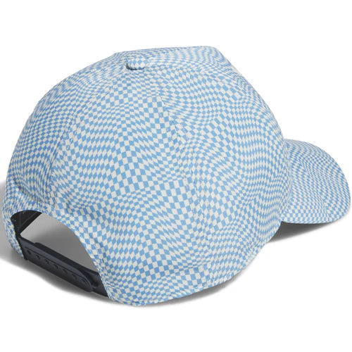 Tour Print Snapback - Semi Blue Burst/Ivory