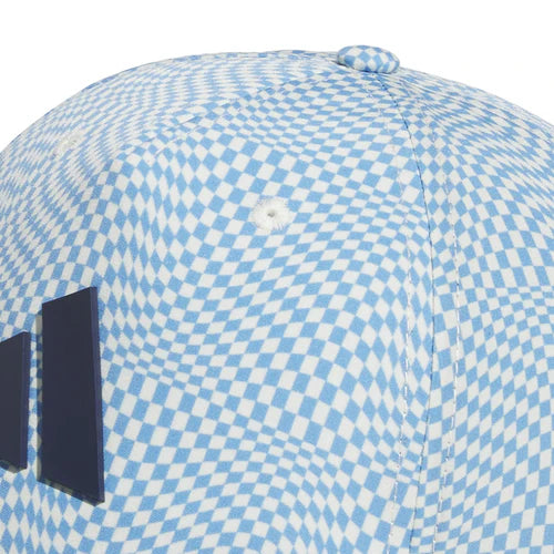 Tour Print Snapback - Semi Blue Burst/Ivory