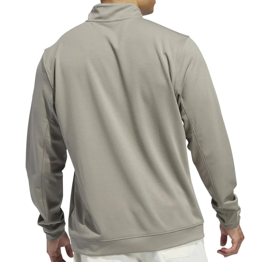 Elevated 1/4 Zip Pullover - Silver Pebble