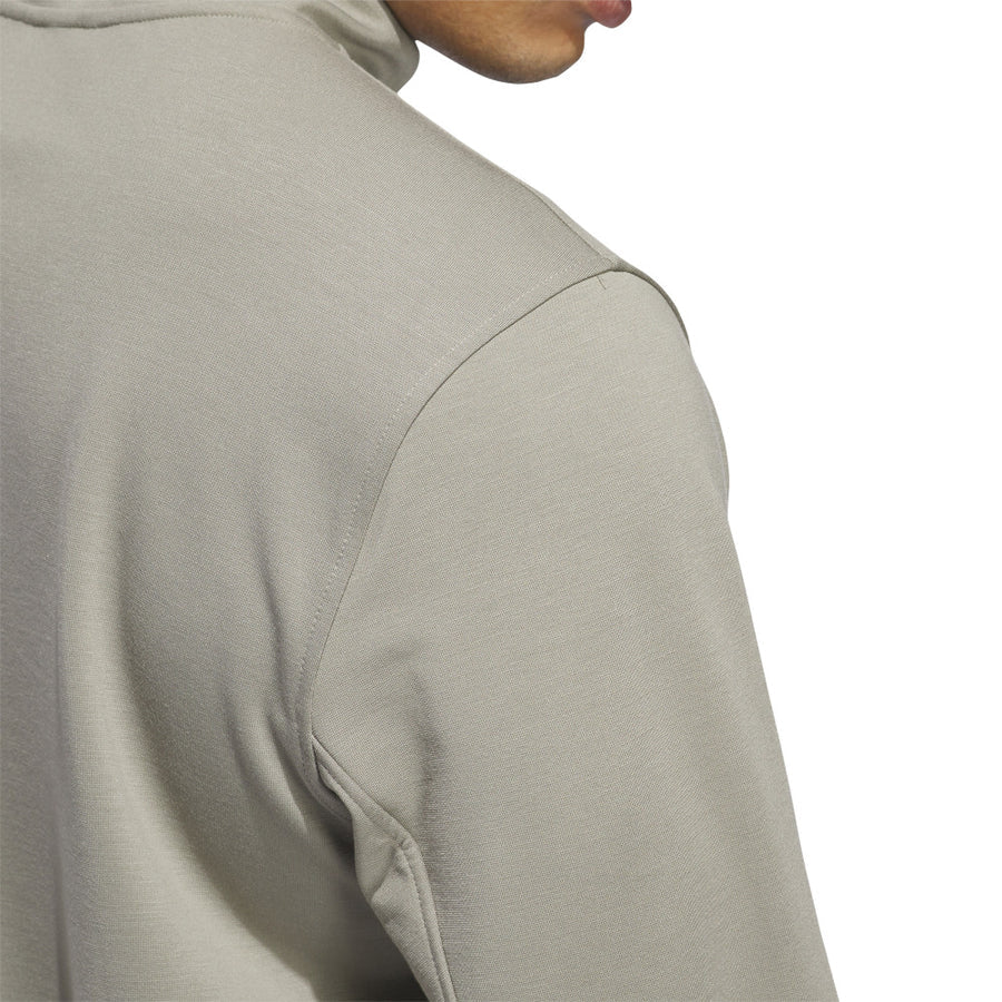 Elevated 1/4 Zip Pullover - Silver Pebble