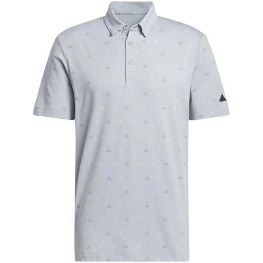 GO-TO PRINT 2 POLO SHIRT - Light grey