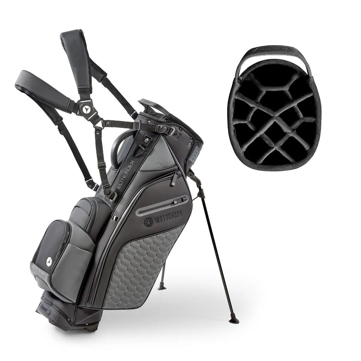 Eliteflex Stand Bag Charcoal/Black