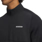 UA Drive Pro Hybrid Half Zip Golf Top - Black