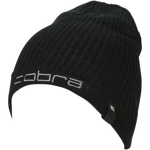 Reversible Logo Beanie Black